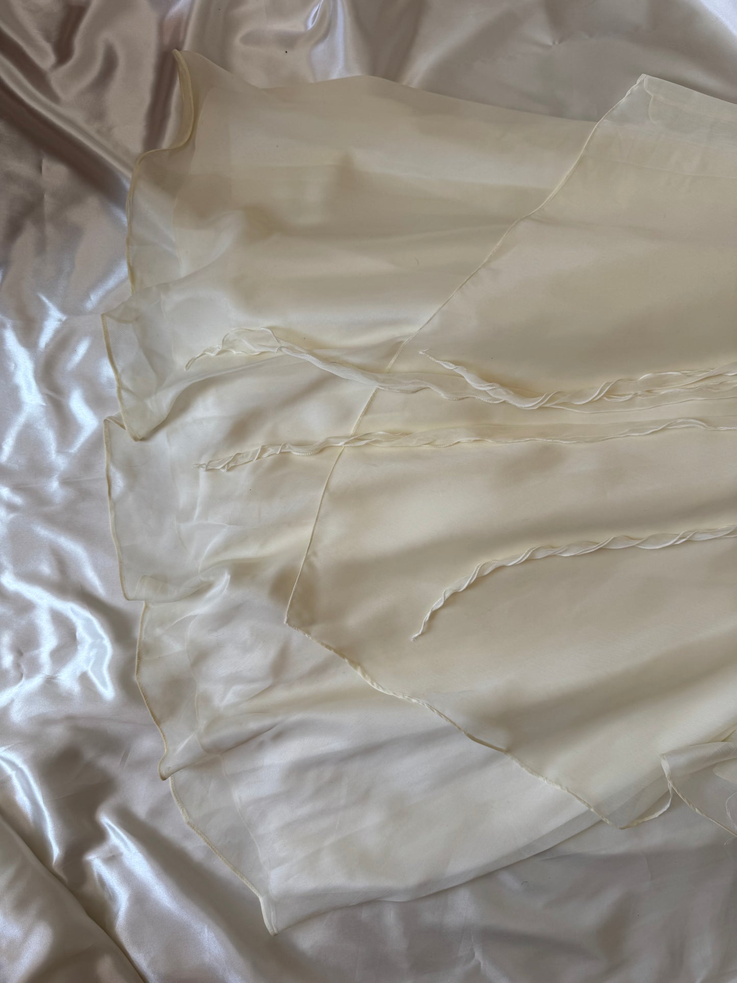 White Sparkly Vintage Dress