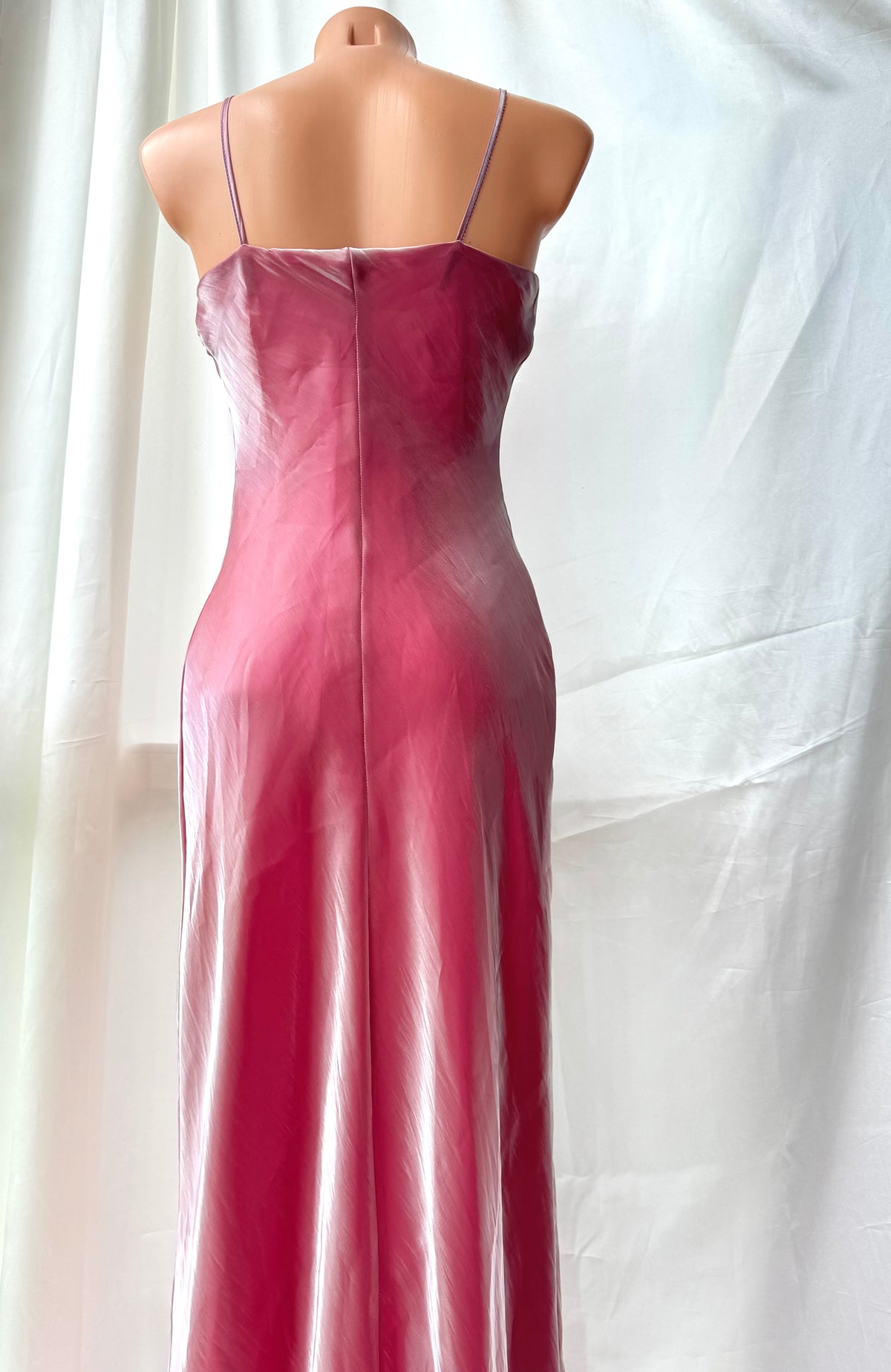 Gorgeous Pink Floral Vintage Dress