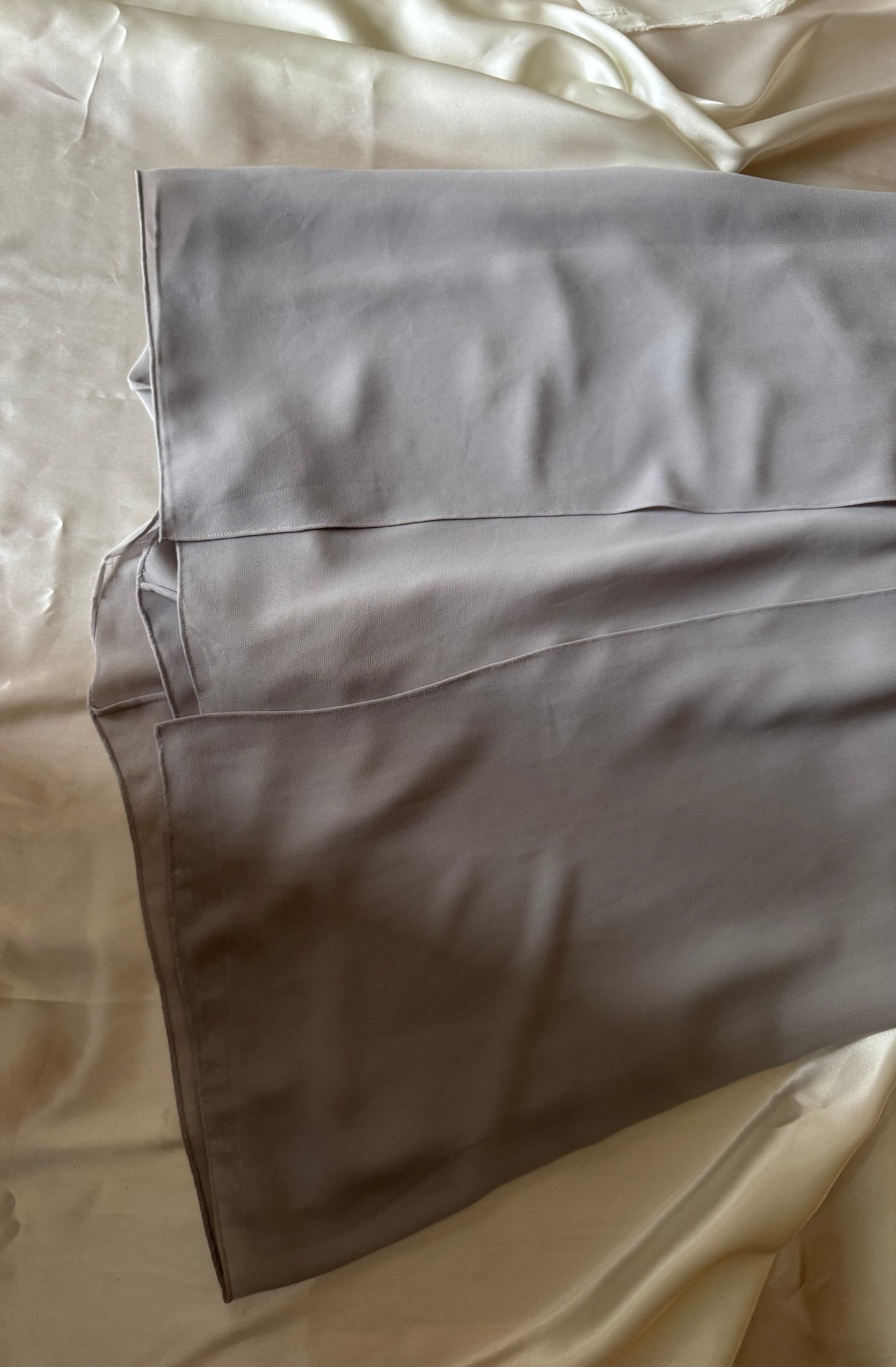 Gorgeous Gray Beaded Floral Vintage Royal Gown