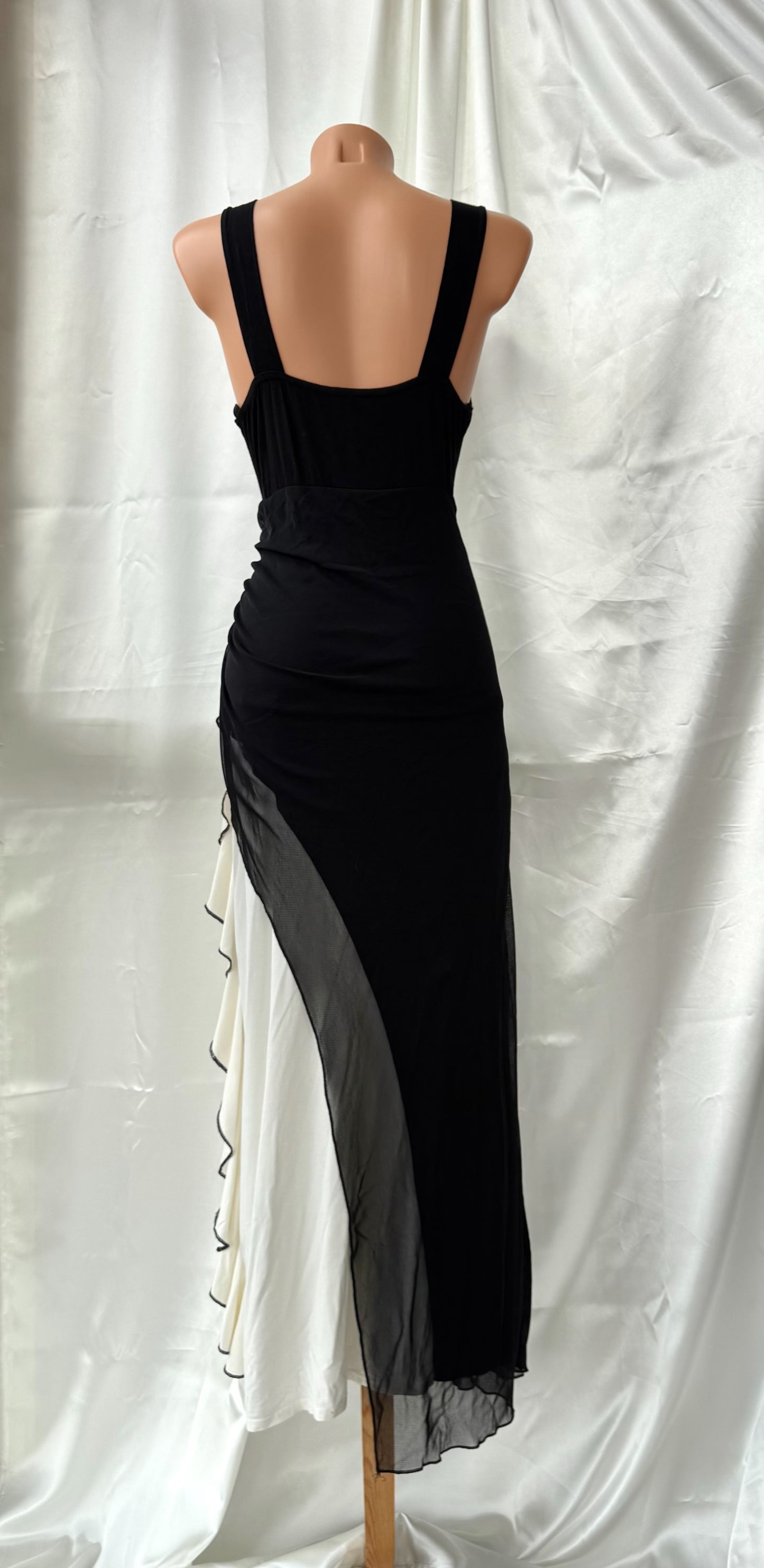 Black & White Breakfast at Tiffanys Style Vintage Dress