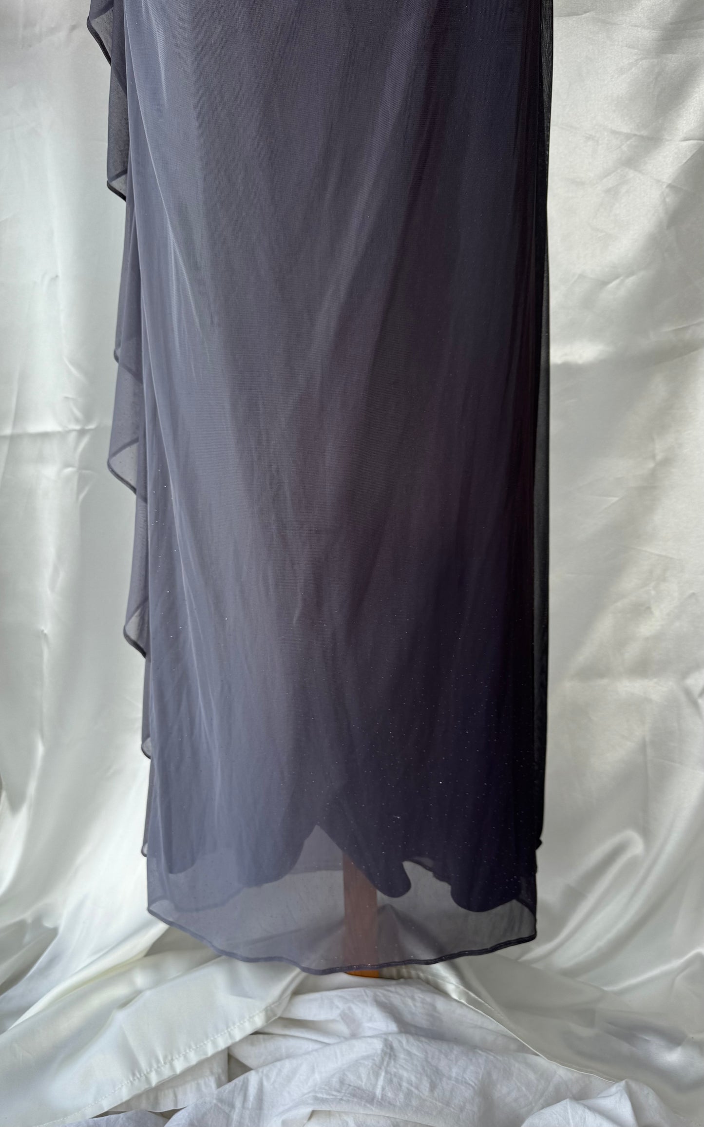 Sparkly Ombre Gray Vintage Dress