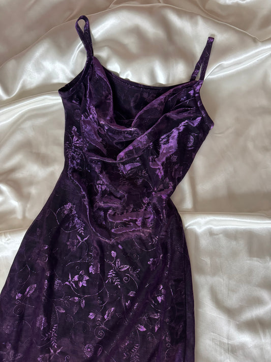 Purple Iridescent Dress