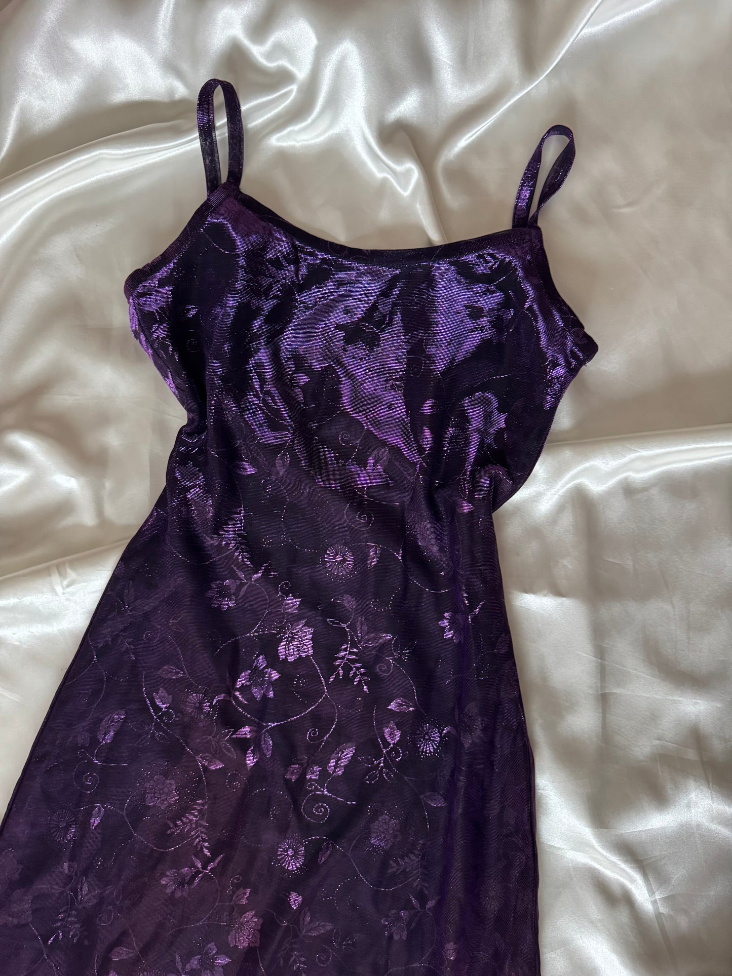 Purple Iridescent Dress