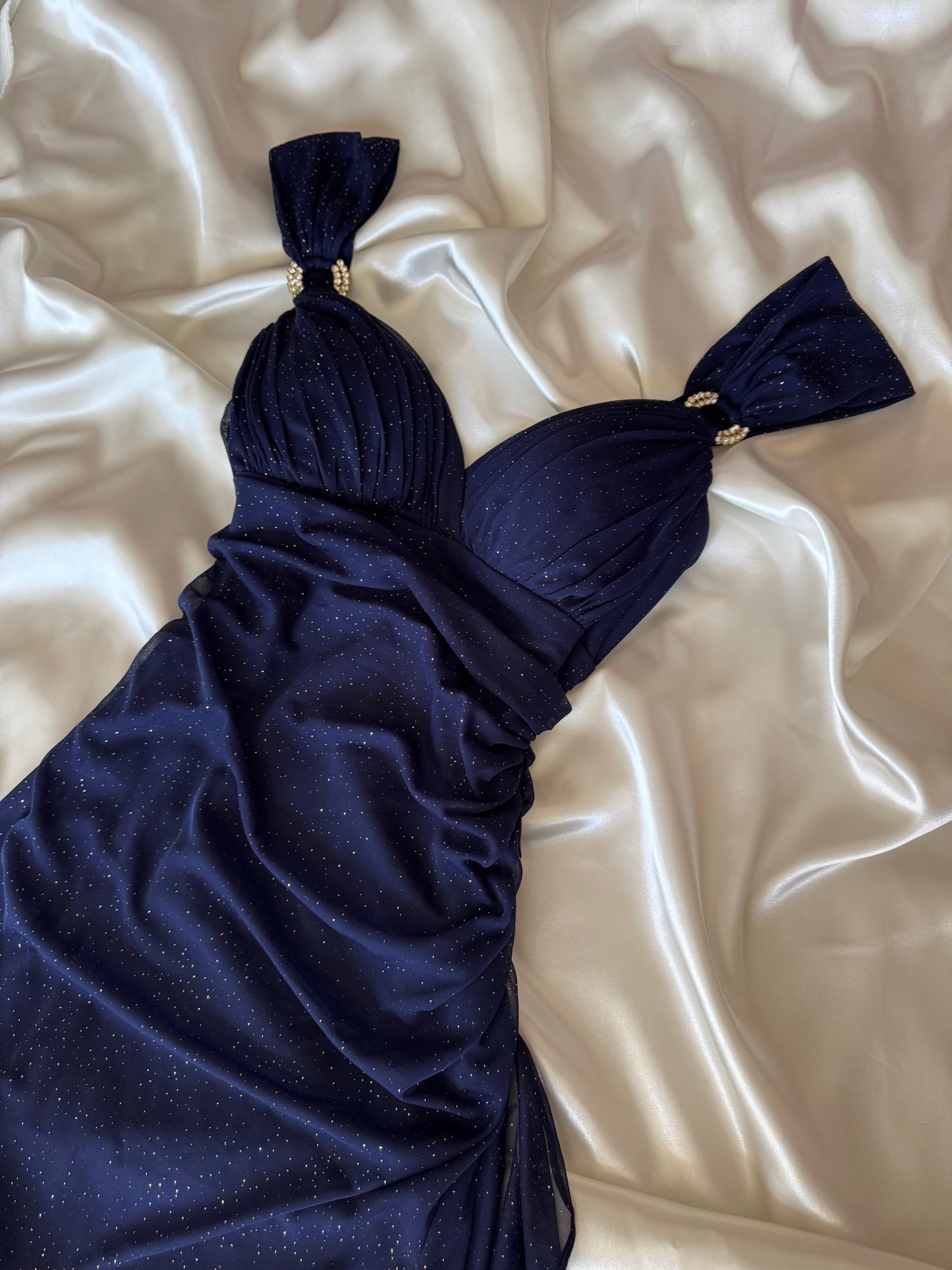 Sparkly Blue Vintage Dress