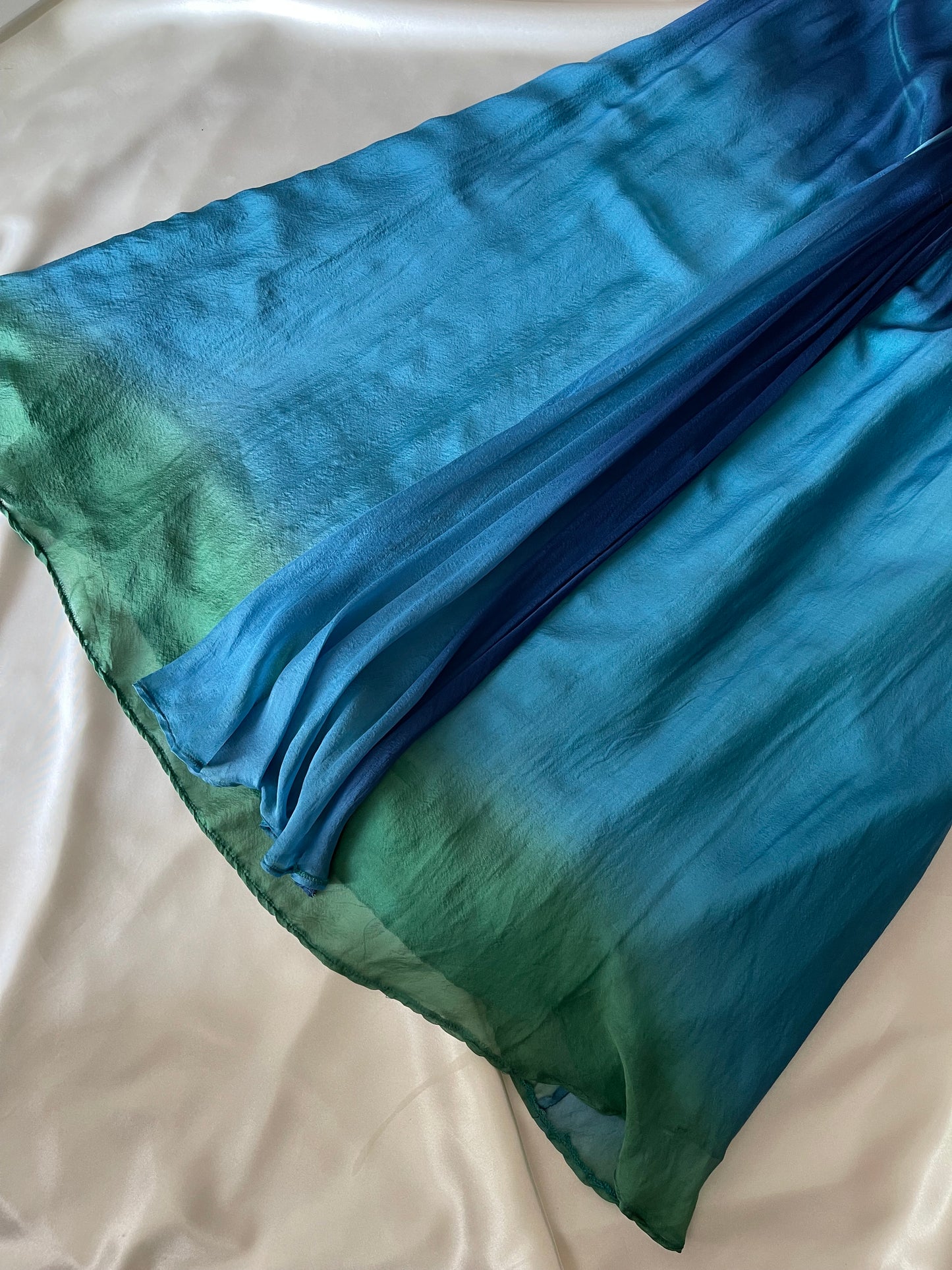 Blue Beaded Princess Jasmin Vintage Dress