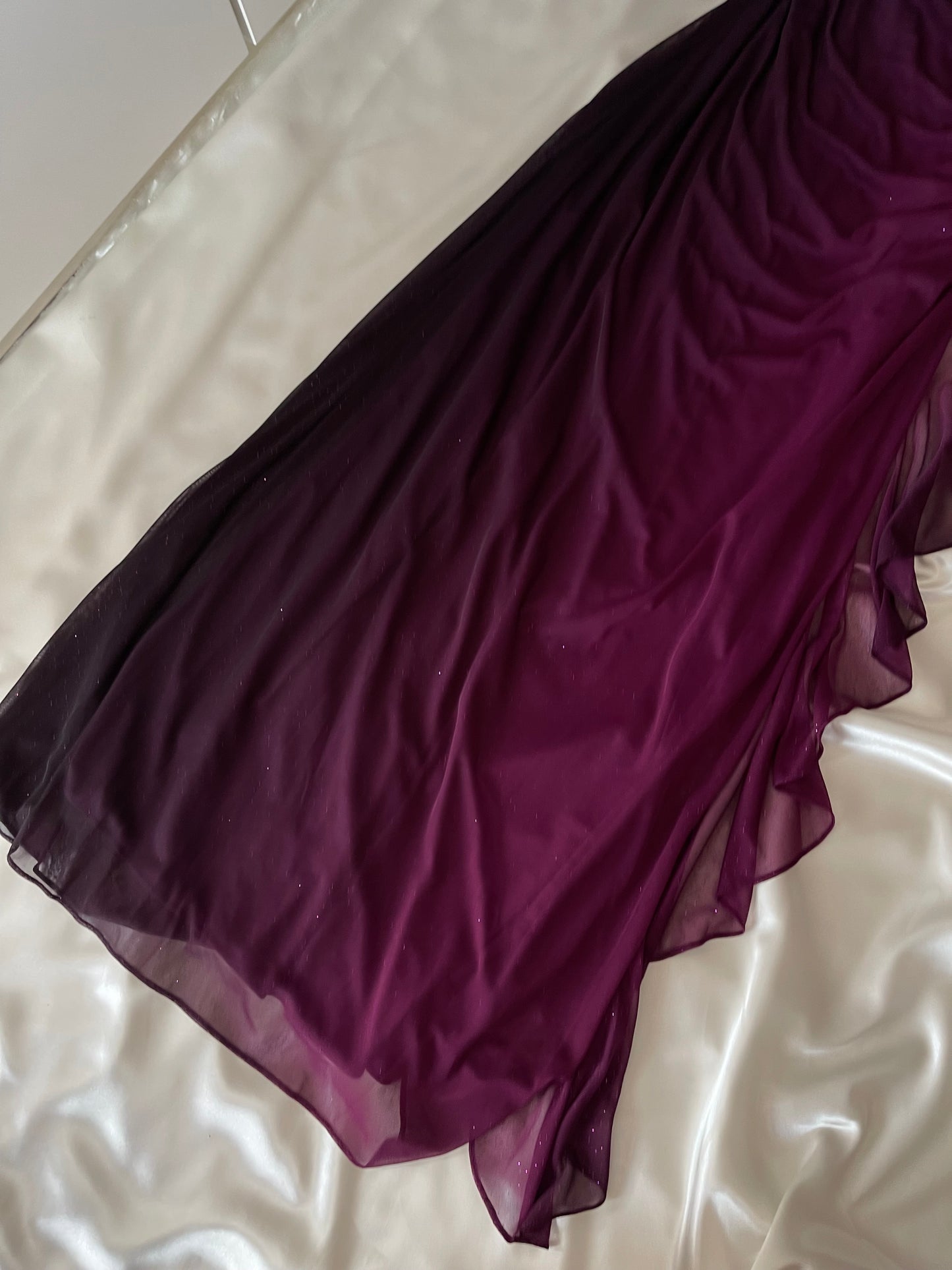 Sparkly Ombre Purple Vintage Dress