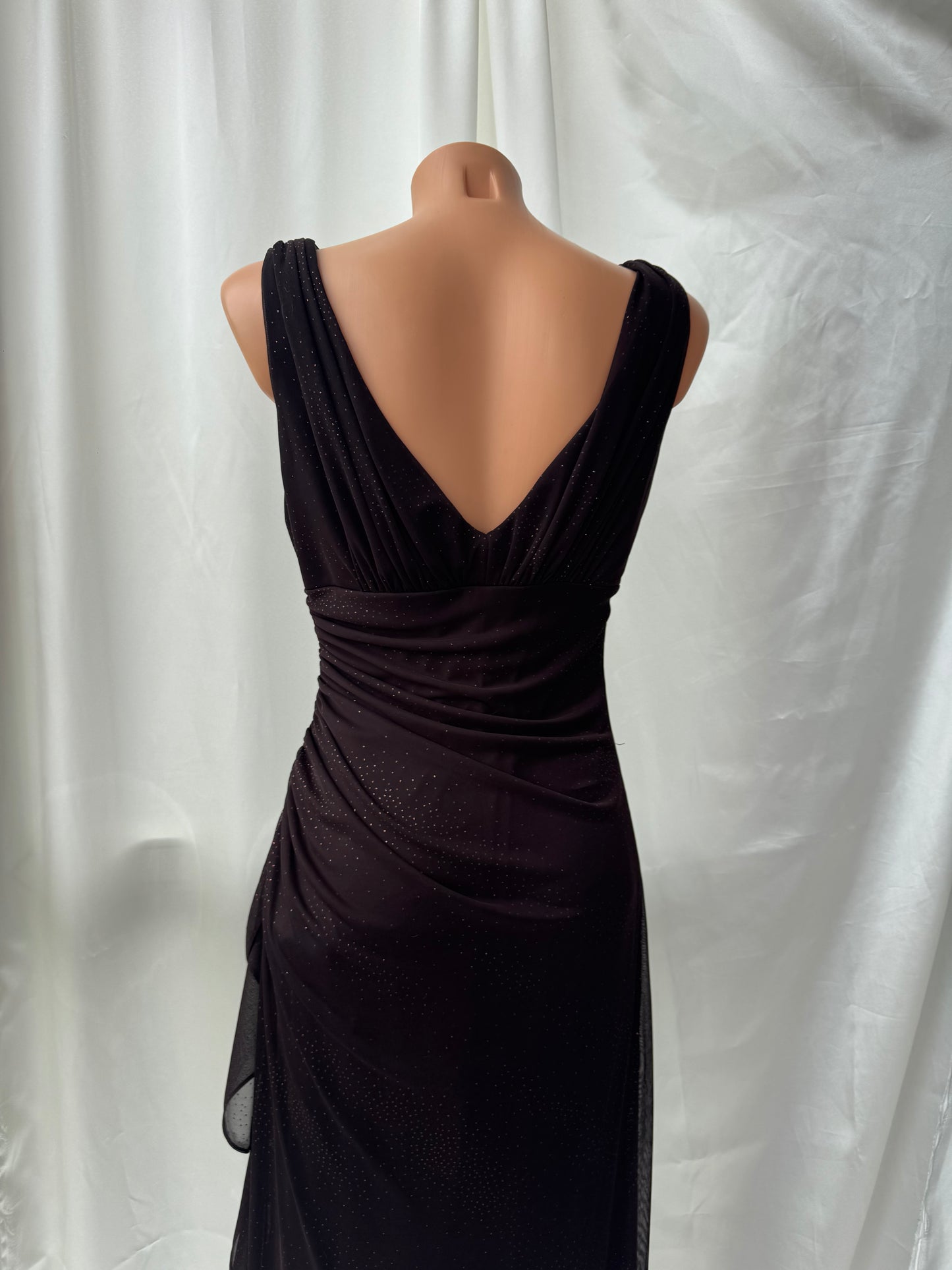Sparkly Brown Vintage Dress