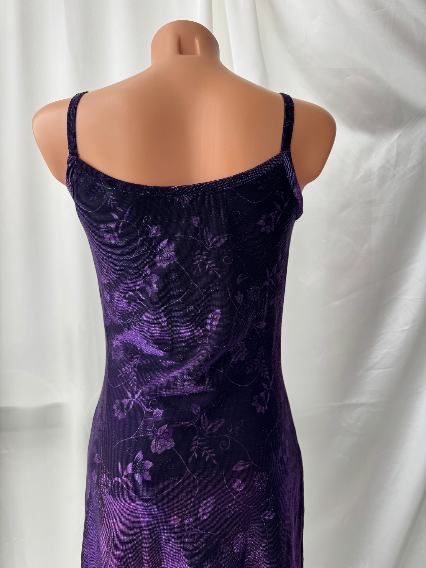 Purple Iridescent Dress