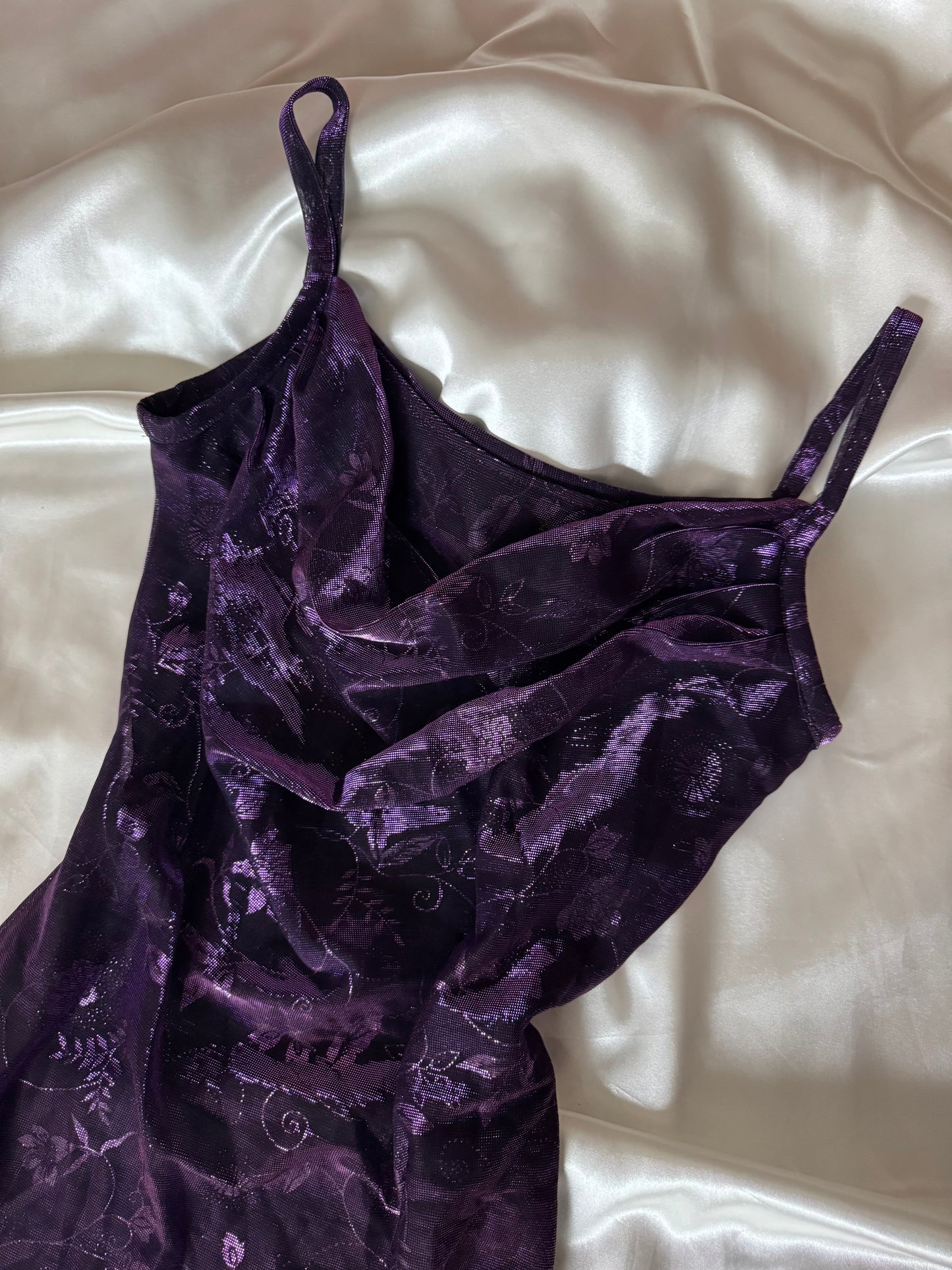 Purple Iridescent Dress