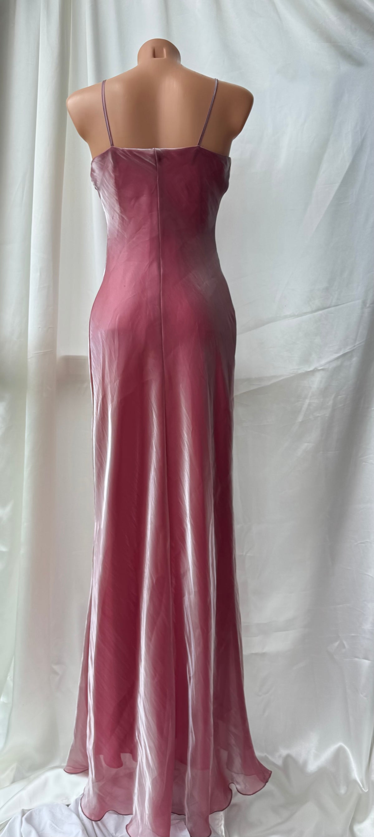 Gorgeous Pink Floral Vintage Dress