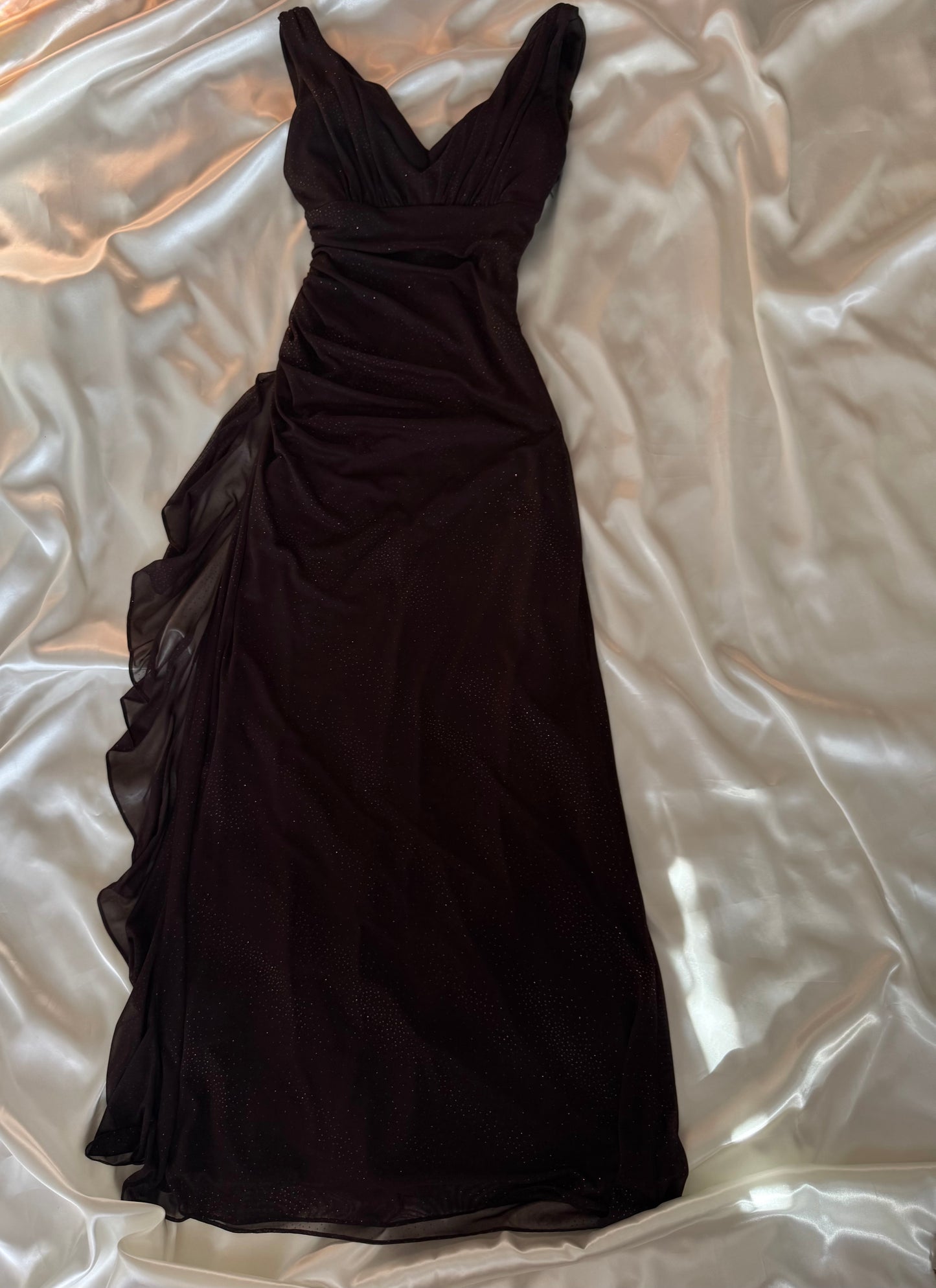 Sparkly Brown Vintage Dress