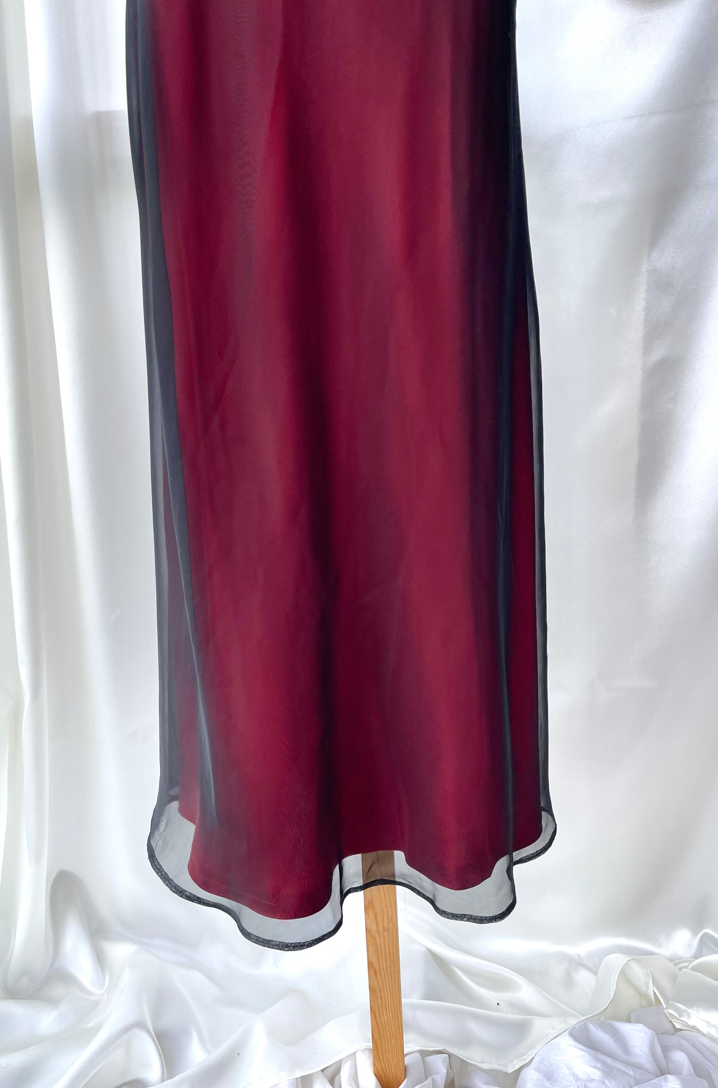 Red Black Butterfly Gothic Vintage Dress