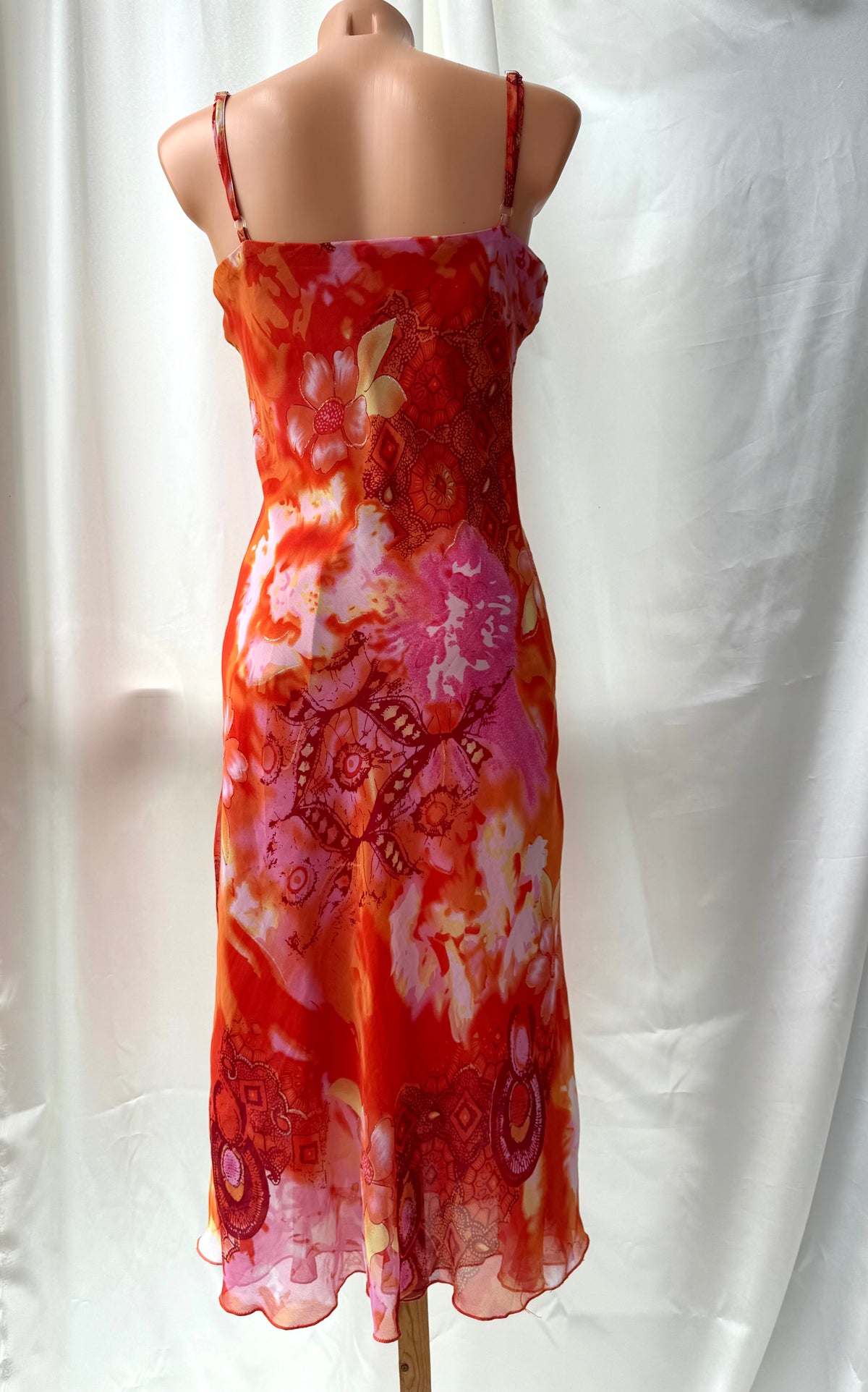 Pink & Orange Vintage Dress