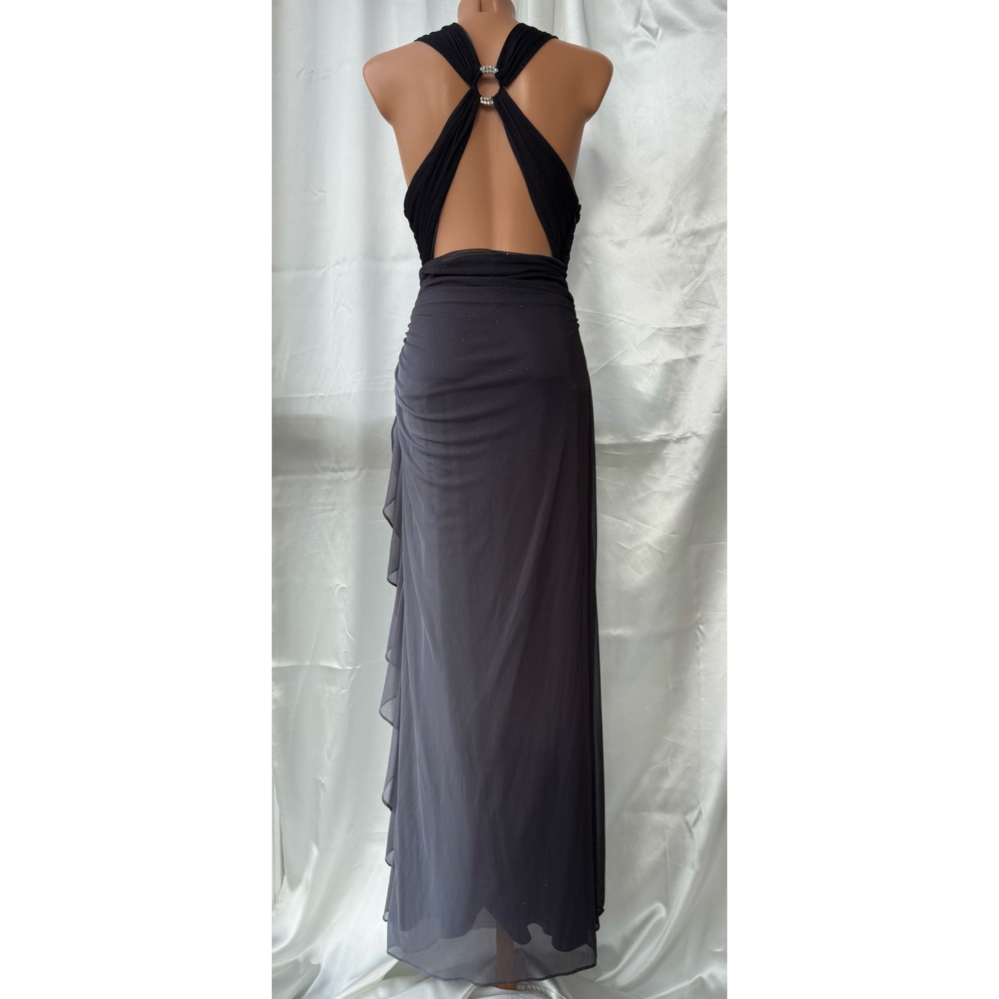 Sparkly Ombre Gray Vintage Dress