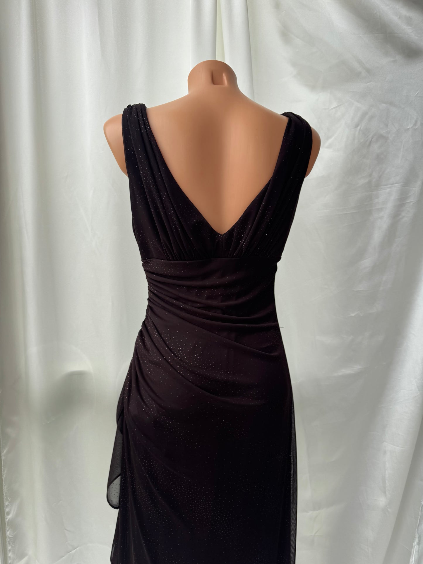 Sparkly Brown Vintage Dress