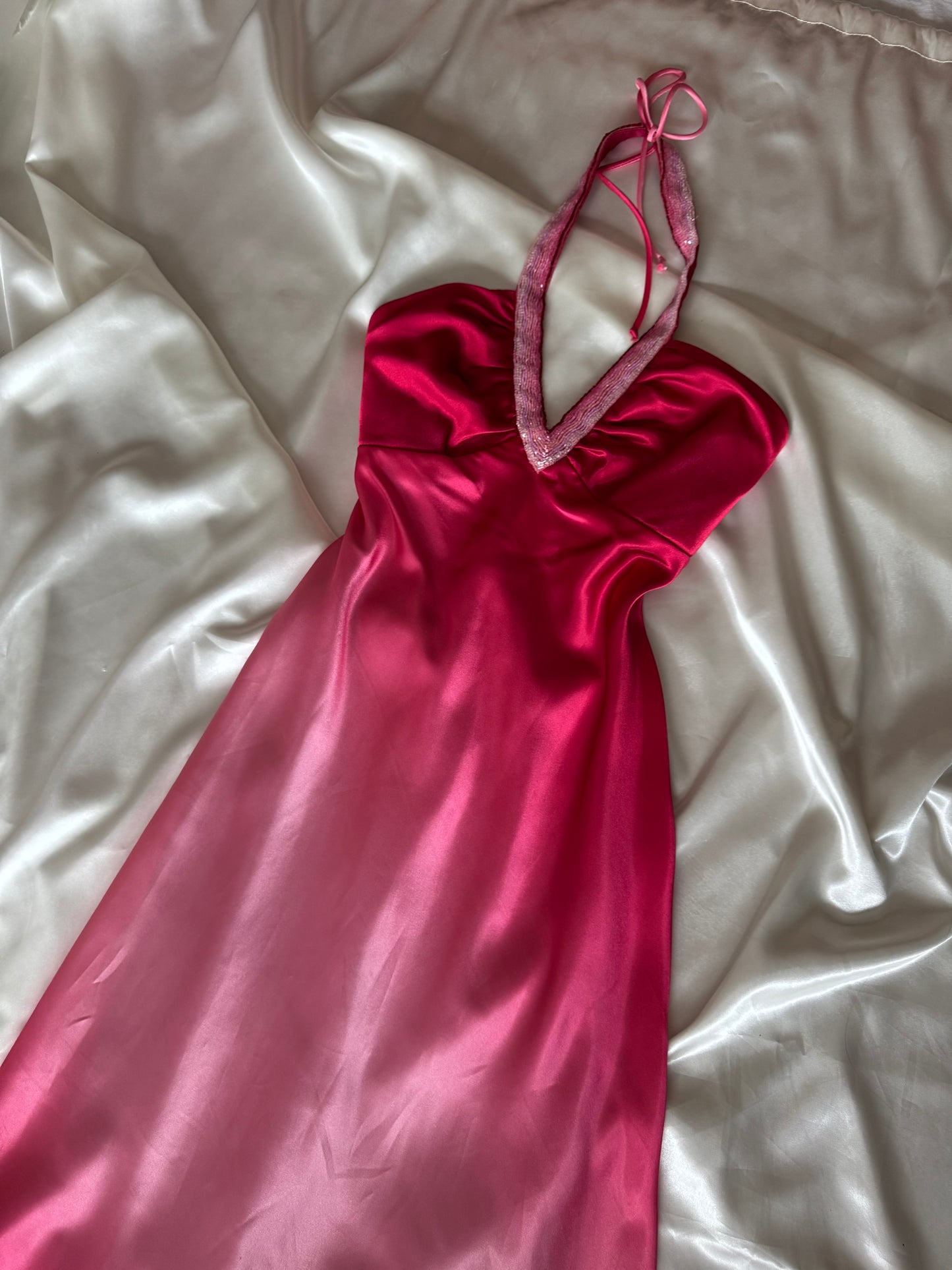 Gorgeous Pink Vintage Royal Gown