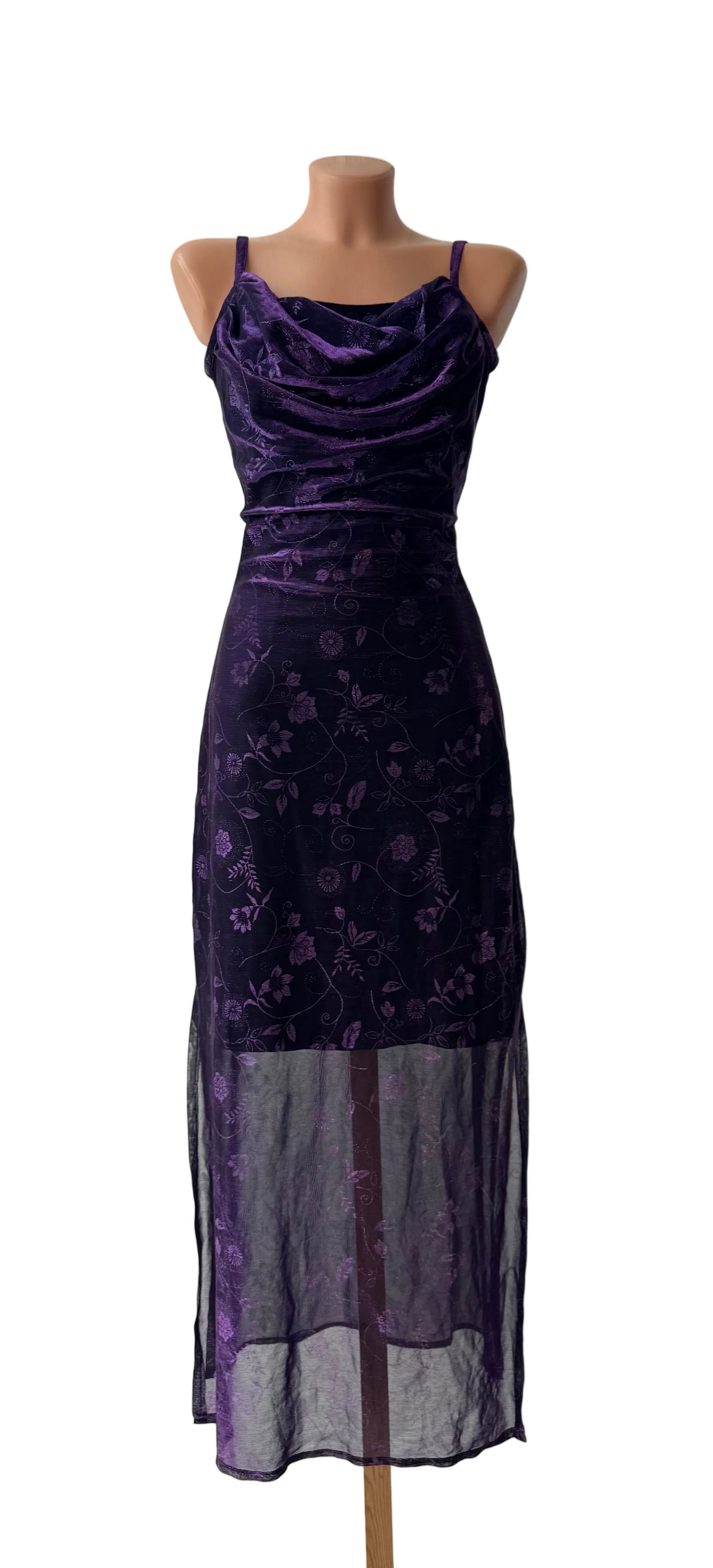 Purple Iridescent Dress