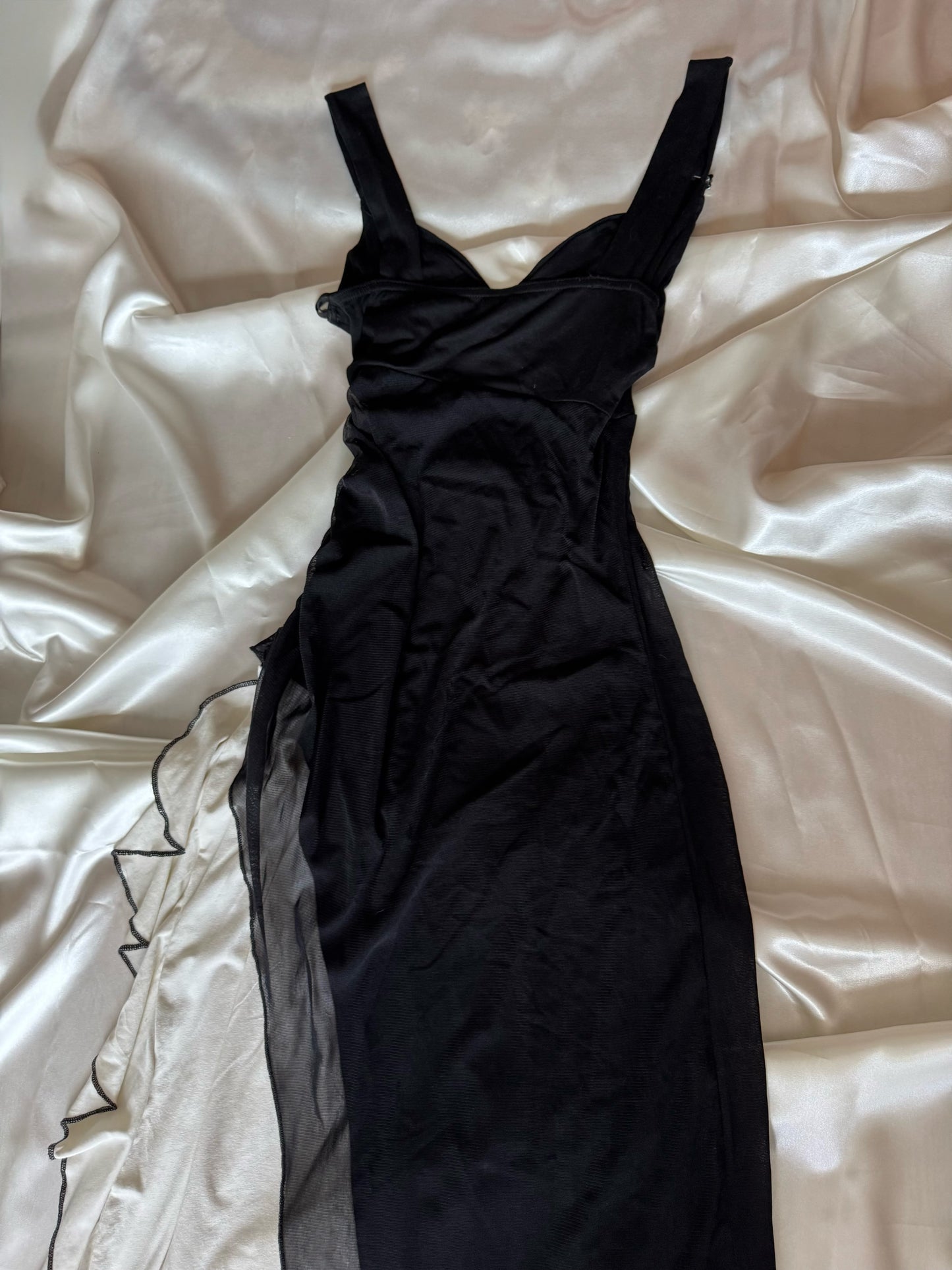 Black & White Breakfast at Tiffanys Style Vintage Dress