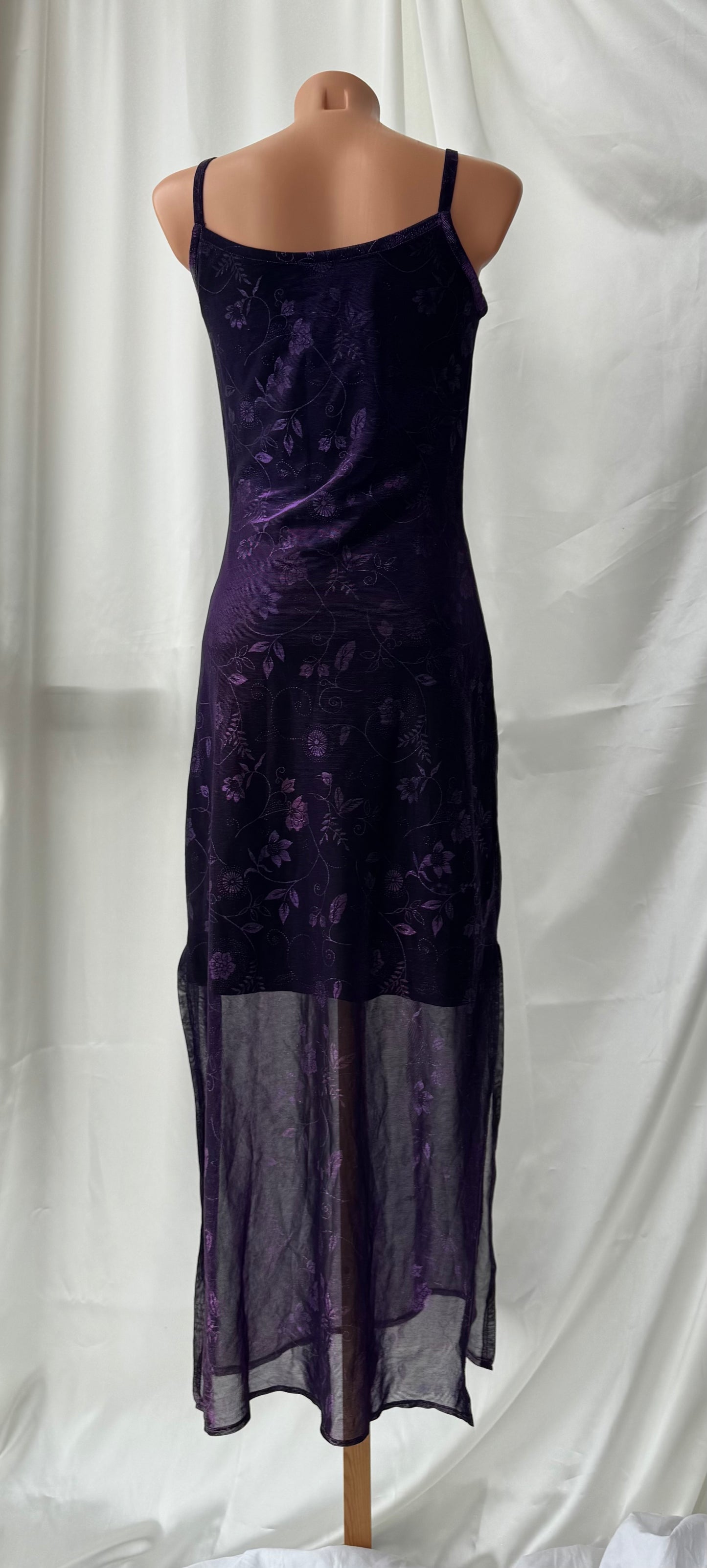 Purple Iridescent Dress