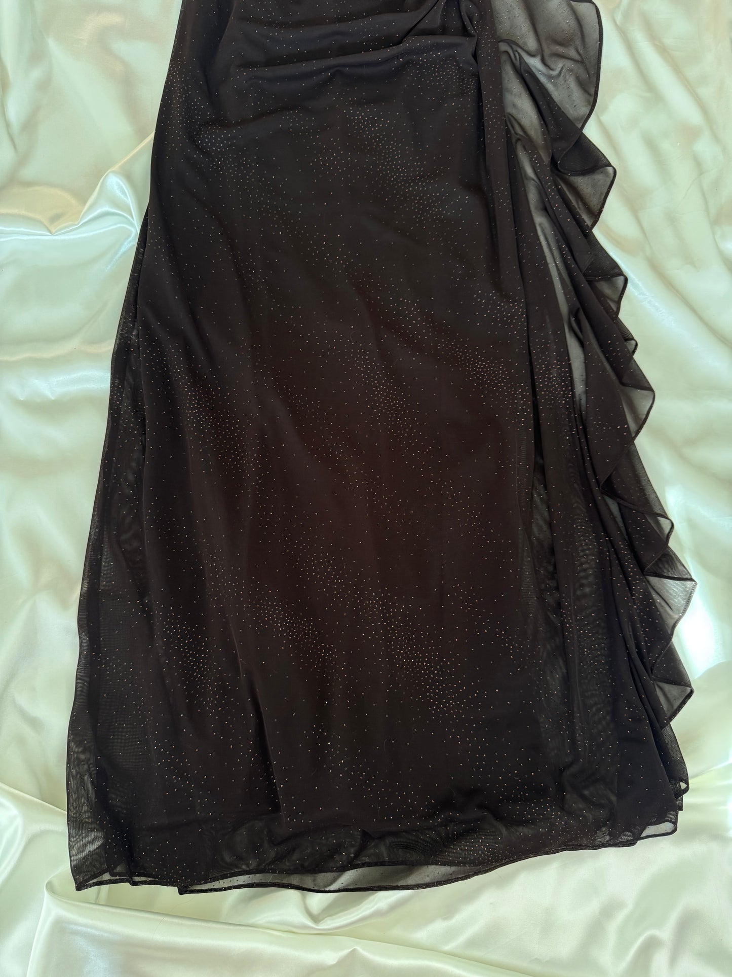 Sparkly Brown Vintage Dress