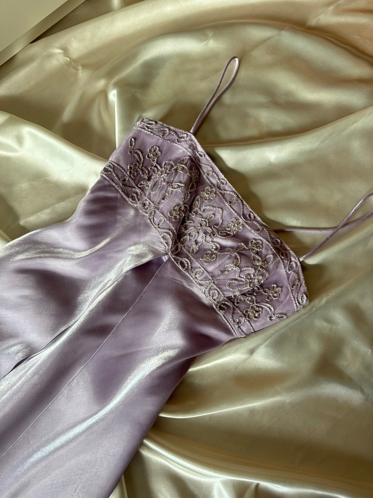 Gorgeous Lilac Purple Vintage Royal Gown