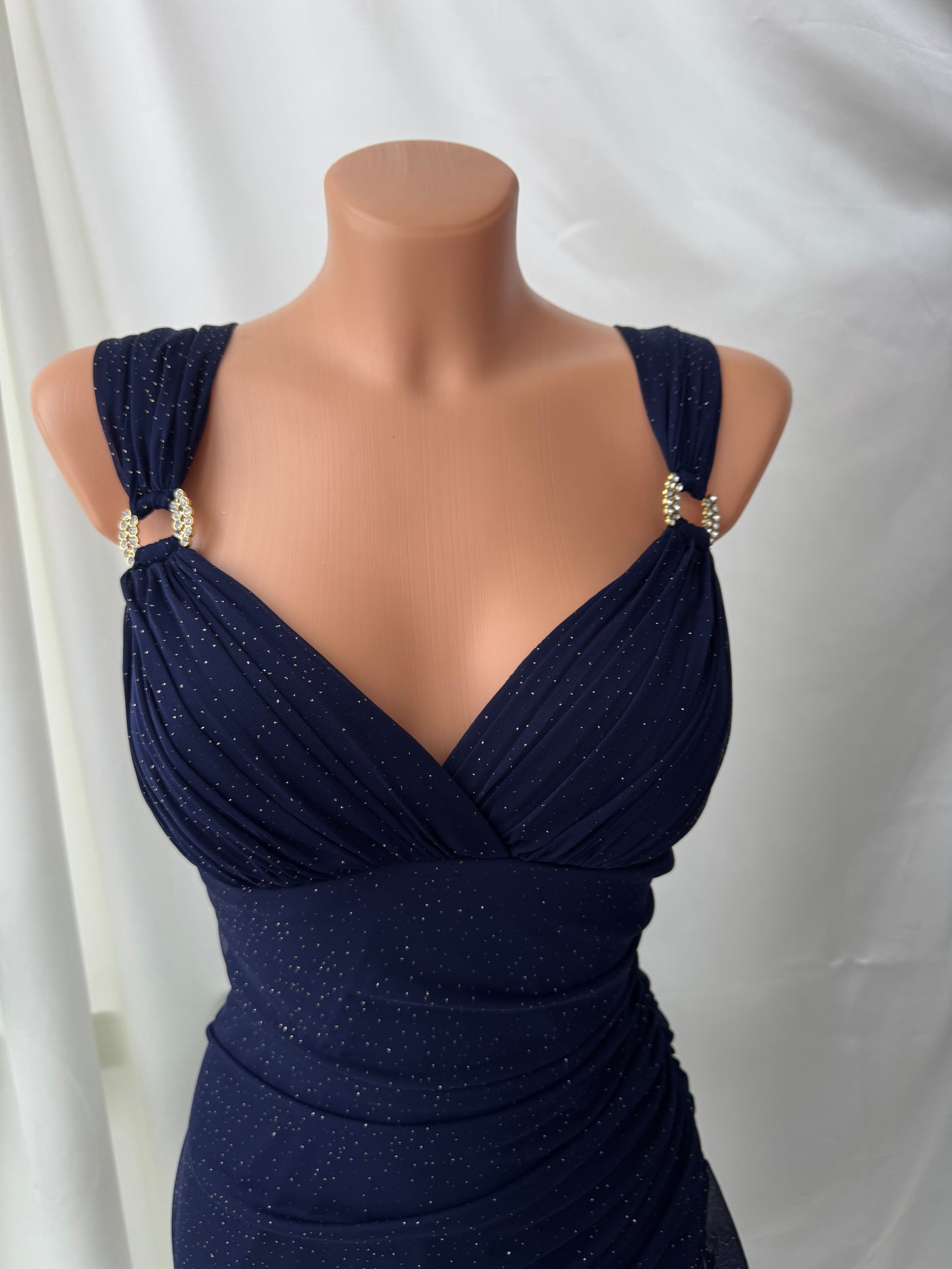 Sparkly Blue Vintage Dress