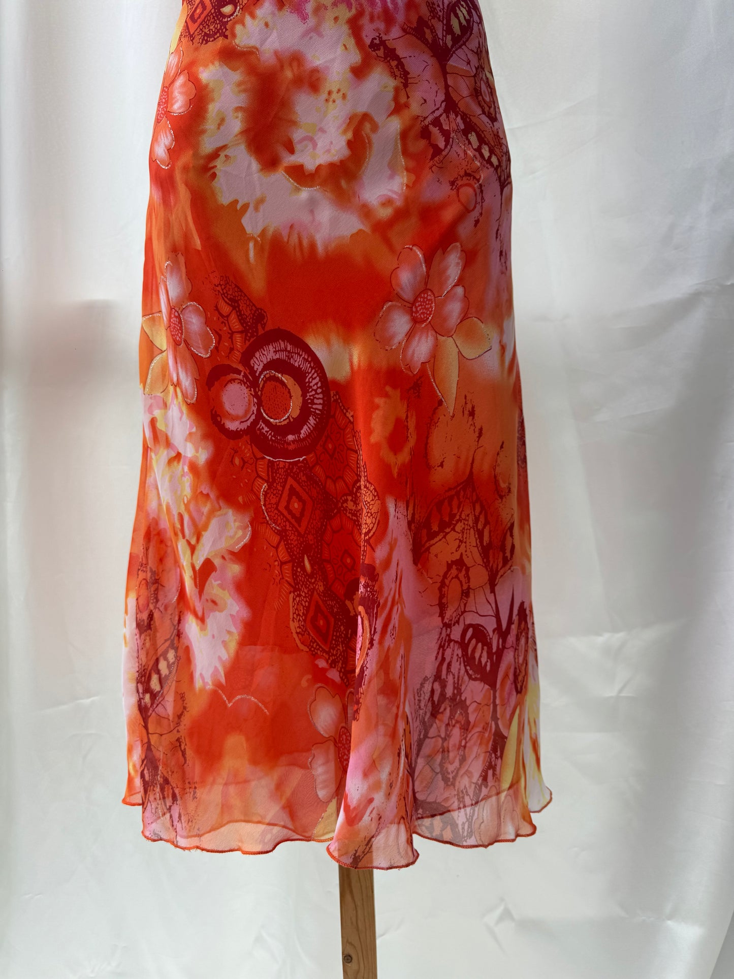 Pink & Orange Vintage Dress