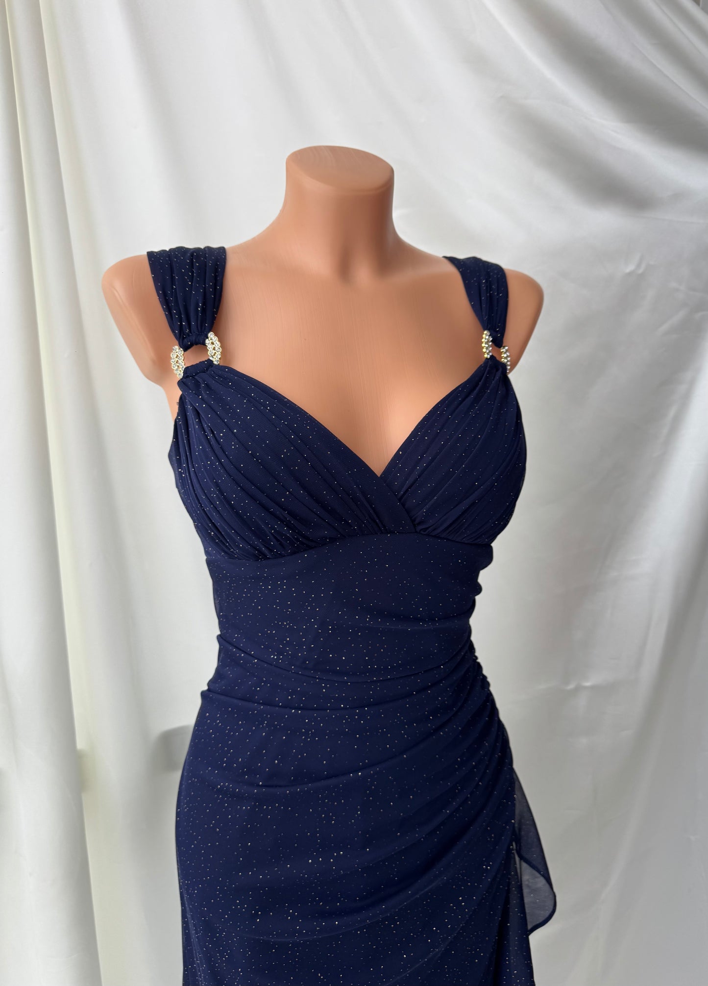 Sparkly Blue Vintage Dress