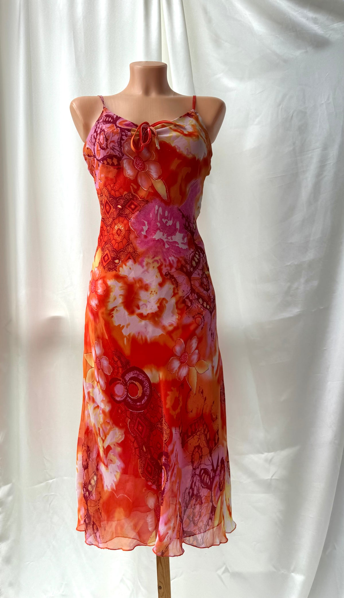 Pink & Orange Vintage Dress