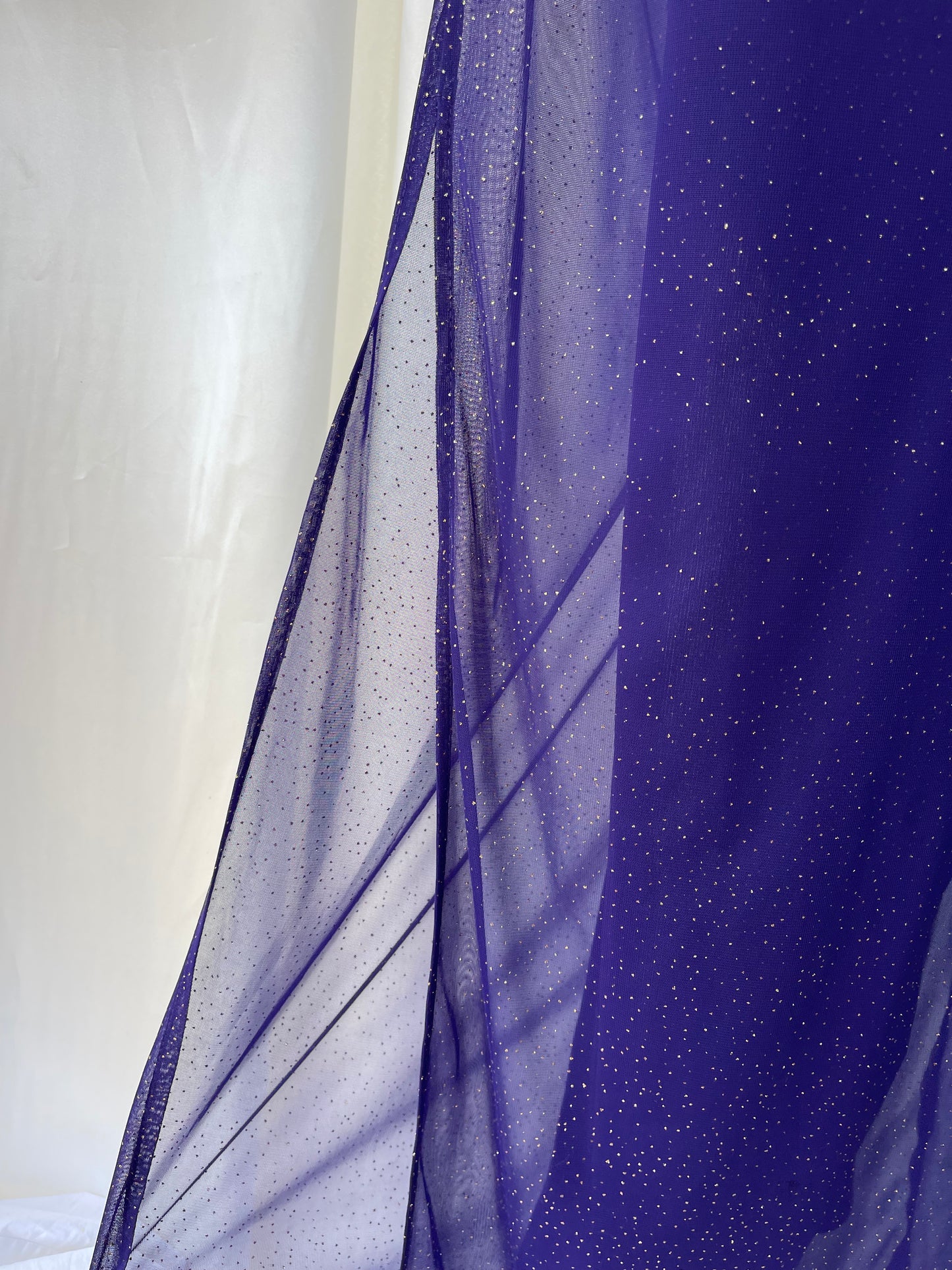 Sparkly Dark Purple Midnight Gown