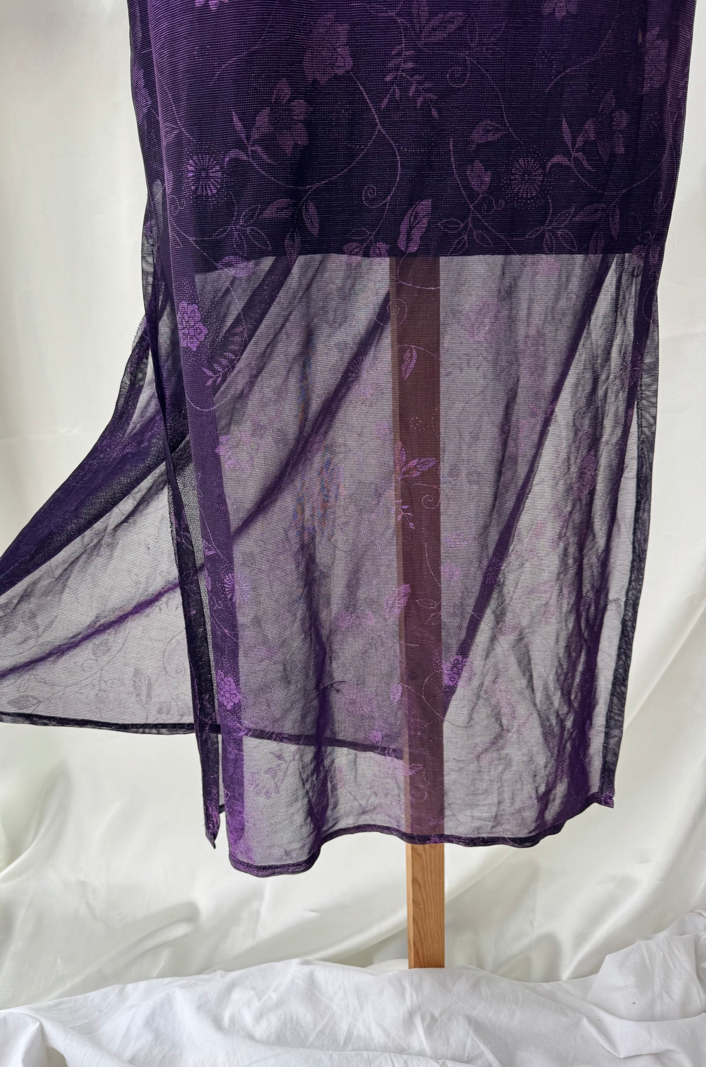 Purple Iridescent Dress