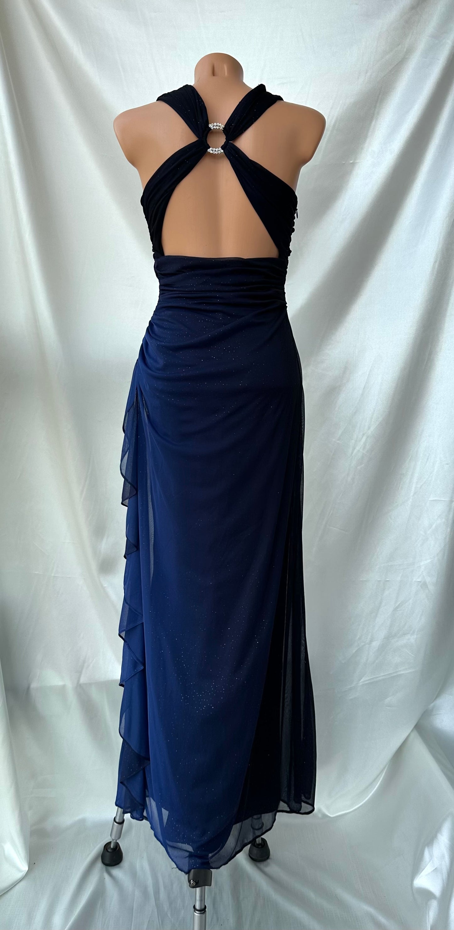 Sparkly Ombre Blue Vintage Dress