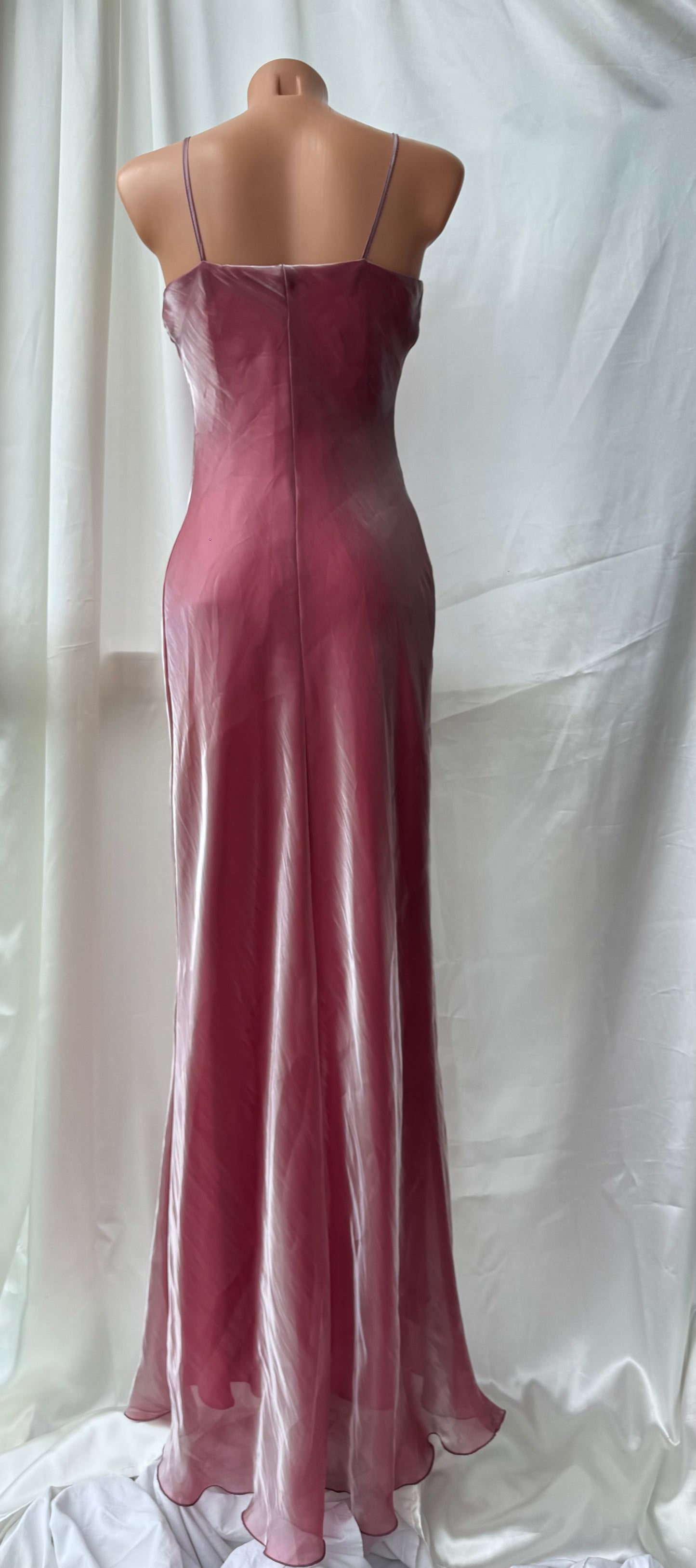 Gorgeous Pink Floral Vintage Dress
