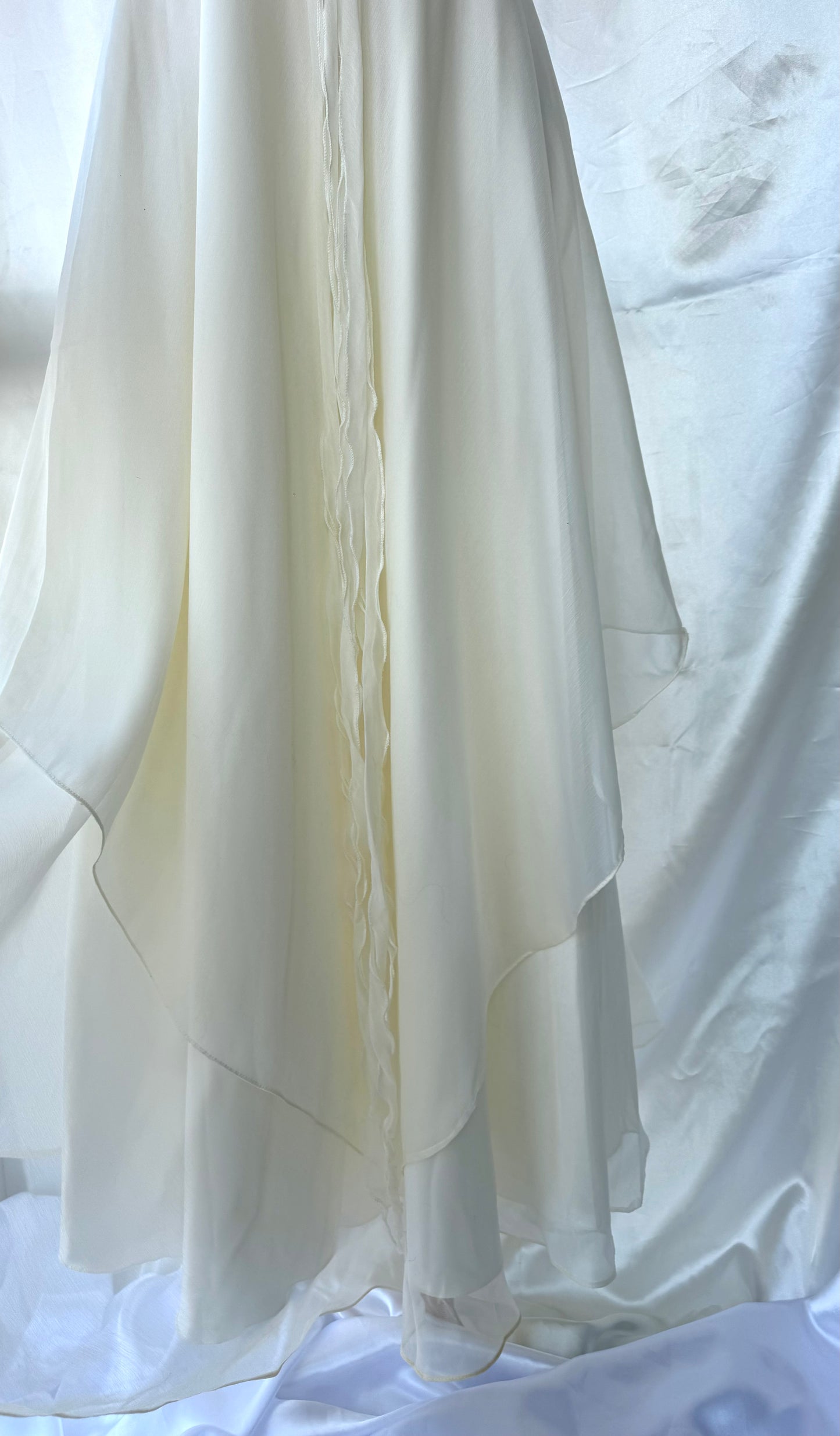 White Sparkly Vintage Dress