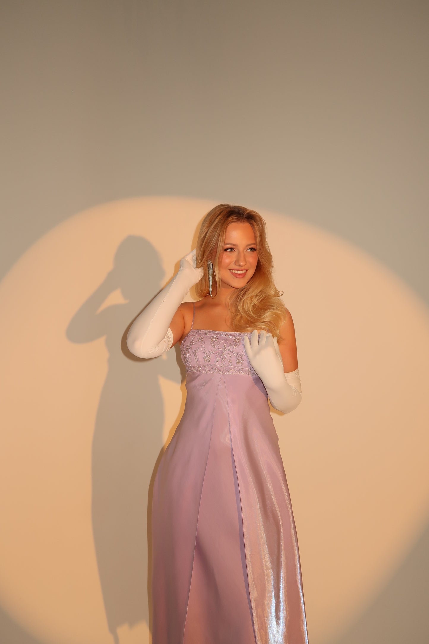 Gorgeous Lilac Purple Vintage Royal Gown