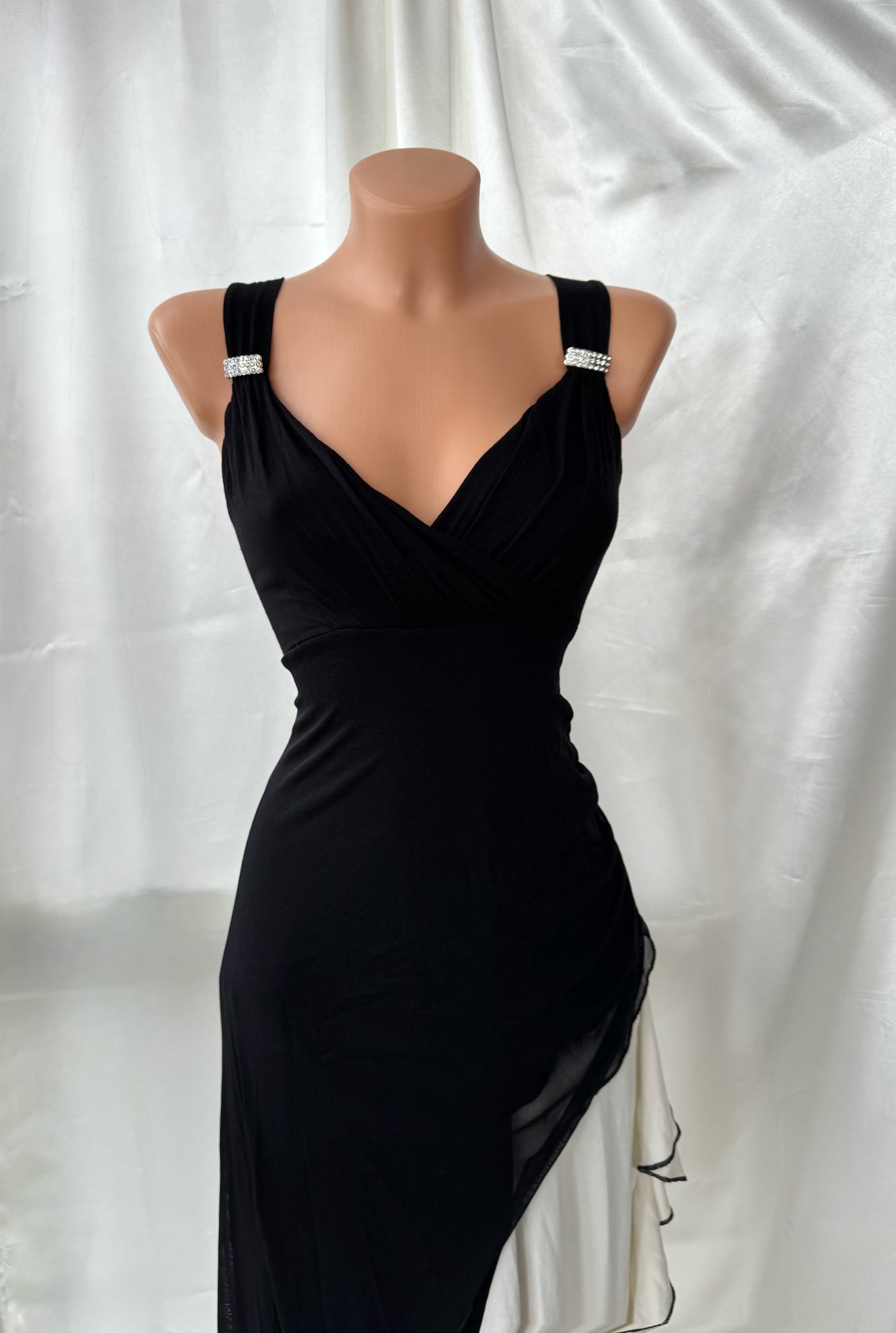 Black & White Breakfast at Tiffanys Style Vintage Dress