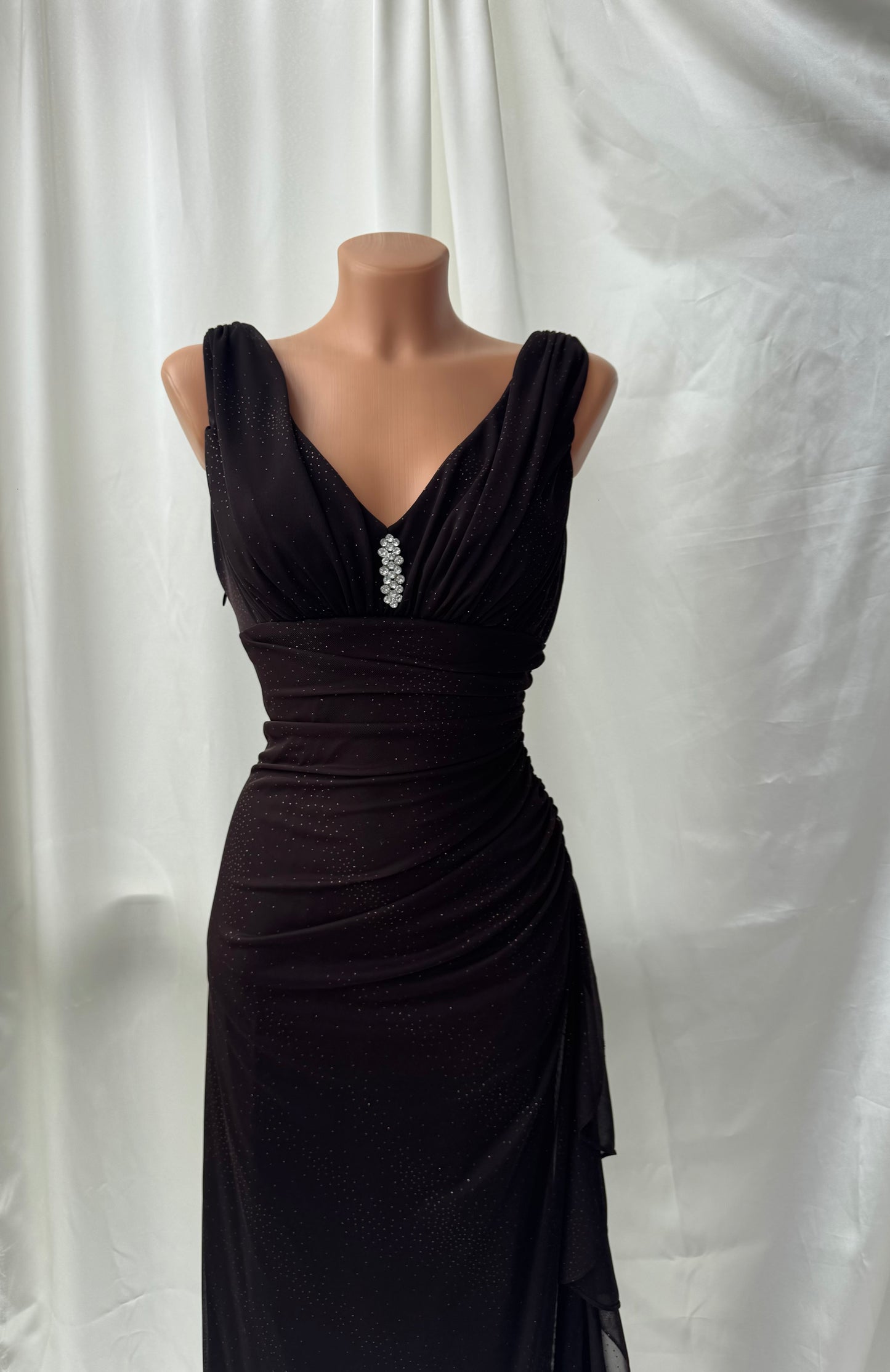 Sparkly Brown Vintage Dress
